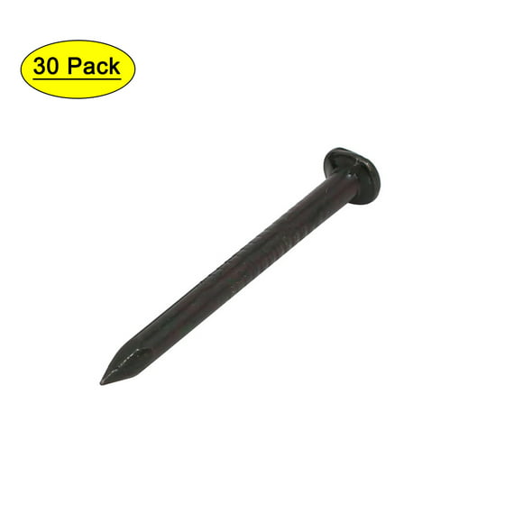 for Hardwood Trim and Molding Pro-Fit 71158 Indoor Black Finish Nail 2-1/2 in 